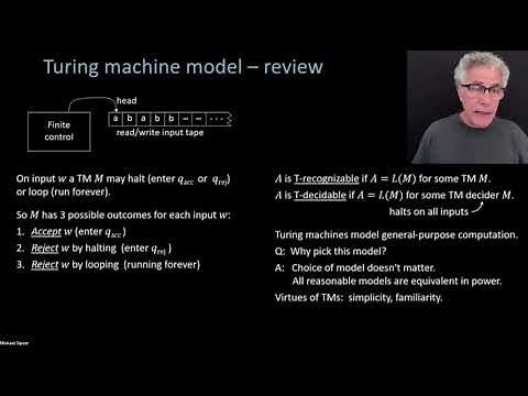 6. TM Variants, Church-Turing Thesis