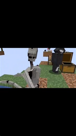 HORROR MODS ON SKYBLOCK #minecraft #minecrafthorror #bestminecraftclips #skyblock #gaming #mods
