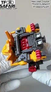 Video for Jiguangmao Light Cat JGM-SKP01 Steel Kiddy Party Mini Ferocy (G1 Predaking)#transformers