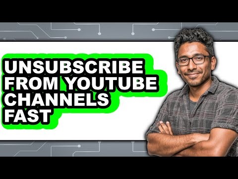 How to Unsubscribe from Youtube Channels Fast - Full Guide