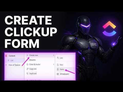 How To Create A Form In ClickUp (2026) | Form View Setup