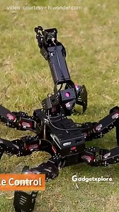 2.8K views · 22 reactions | This Hexapod Robot Uses AI Vision to See and Grab Like Never Before #hexapod #robot | Gadgetxplore | Facebook
