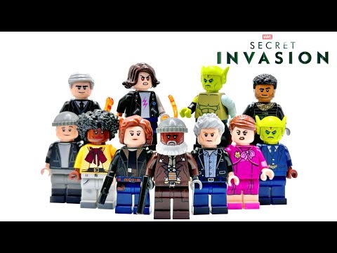 LEGO Marvel Secret Invasion How To Build All Main CHARACTERS