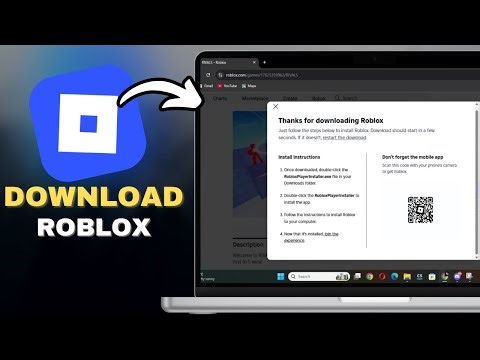 How To Download Roblox On Laptop & PC in SECONDS!