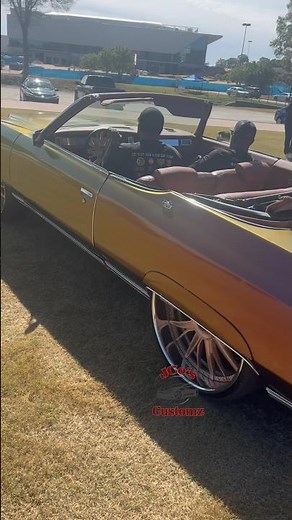 ⁠‪@DonkmasterTV‬ Flippin colors tuckin 26’s on his 73 Caprice 🔥