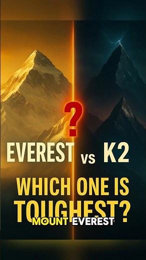 Everest vs K2: Which One Is the Toughest Mountain on Earth?