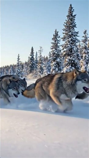 Nature’s Most Disciplined Army: Wolf Pack Tactics 🐺❄️ #shorts #wildlife #strategy #öneçıkar