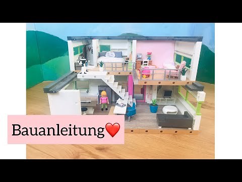 Bauanleitung Selbstgebautes Playmobil Haus// #littleluxusvilla //Folge 2.2 //Familie Bäcker