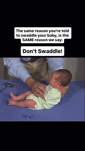 Family | Motherhood | Parenting on Instagram: "They told you to swaddle to stop the startle. Bind their arms, keep them still, help them “sleep longer.” But what if I told you… that reflex is there for a reason? Here’s the thing: many parents swaddle because it seems to work. And in a way, it does — babies often sleep longer when their startle reflex is suppressed. Some will even tell you it can calm fussy newborns and mimic the womb. But there’s another side no one talks about enough. My pediat