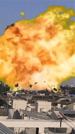 alien attack | vfx |ufo on building and blast | Capcut | short