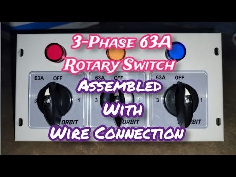 | ROTARY SWITCH ( ORBIT ) ASSEMBLED WITH WIRE CONNECTION | @ORBIT | @MVSMARTSERVICES |
