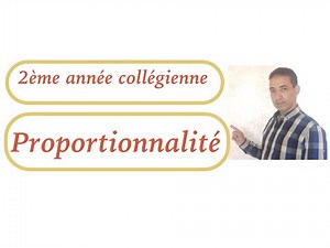 Cours sur la proportionnalité 2ème AC séance1