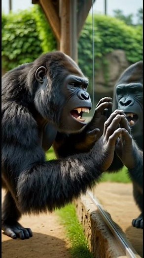 Gorilla Self Discovery Moment
