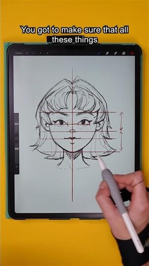 how to FIX your characters' WONKY faces 😬 #artpractice