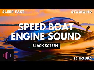 Engine Sound of a Night Boat to Sleep Fast - Boat Sound for Sleeping, Focus, and Relaxation