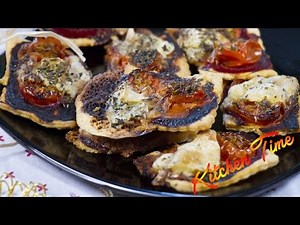 Recette mini pizzas apéritives - Kitchen Time