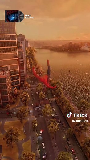 Web Swinging to Music (Marvel's Spider-Man 2) - PS5 Gameplay