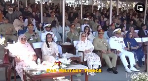 Glimpses of Passing out parade of cadets of 148th PMA Long Course, 67th Integrated Course, 35th Technical Graduate Course and 22nd Lady Cadet Course was held at Pakistan Military Academy (PMA) Kakul today. ✨😍🇵🇰 ASUO Abdur Rehman Awan earned sword of honour ✨🇵🇰 Cadets from Iraq, Maldives, Nepal, Palestine, Qatar, Sri Lanka and Yemen were also amongst the graduates. Chief of the Naval Staff (CNS), Admiral Naveed Ashraf, NI(M), TBt was the chief guest on the occasion. | Pak Military Things