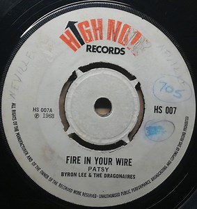 Patsy, Byron Lee And The Dragonaires / Al & The Vibrators - Fire In Your Wire / Move Up Calypso