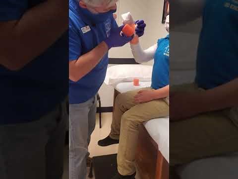 Long Arm Fiberglass Cast, How to...