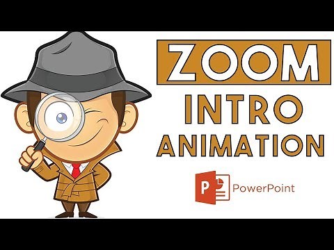 Zoom out image - Intro Animation effect - Powerpoint 2016 Tutorial