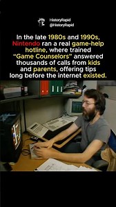When Nintendo Had a Game Help Hotline #shorts