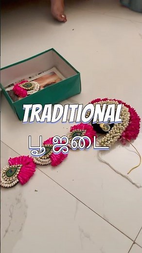 💐 Tamil Traditional பூ ஜடை – Elegant & Timeless Bridal Hair Styling | Sowmi’s Immagica
