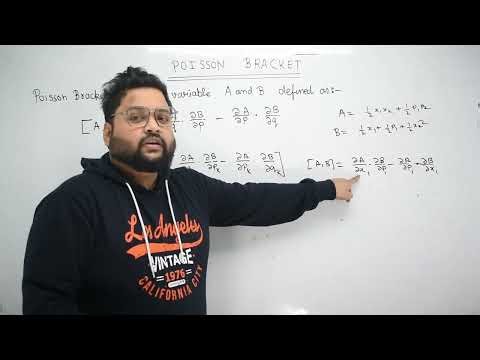 POISSON BRACKET IN CLASSICAL MECHANICS ||CSIR NET|| Jacobi identity