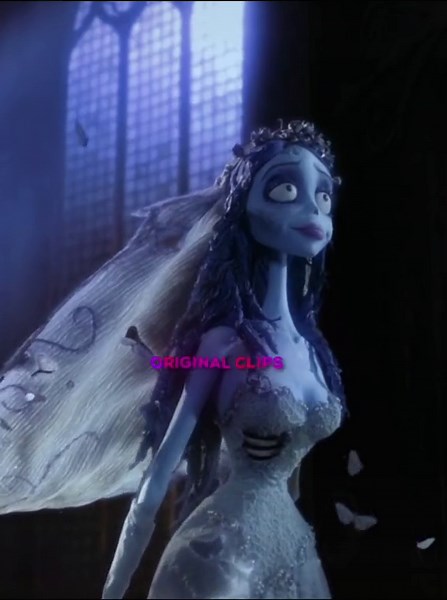 Gothic Animated Scenes Featuring a Ghostly Bride