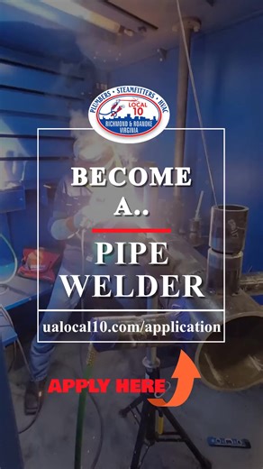 Start a career, not a job! Pipe Welders, Plumbers, HVAC Techs and Pipe Fitters are in high demand, and that demand is expected to increase. Now is a great time to join the Apprenticeship program! Go online to download the application. Please follow the instruction on the application page. Download Application Here -> ualocal10.com/application Share this post with friends who you know that would benefit from the program! #apprentice #apprenticeship #welder #plumber #pipefitter #hvac #steamfitters