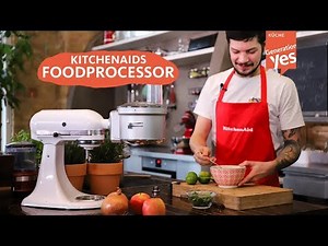 Der KitchenAid Food Processor Aufsatz 5KSM2FPA erklärt + Rezept!
