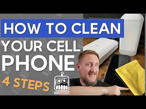 how to clean a cell phone (my easy 4 steps)