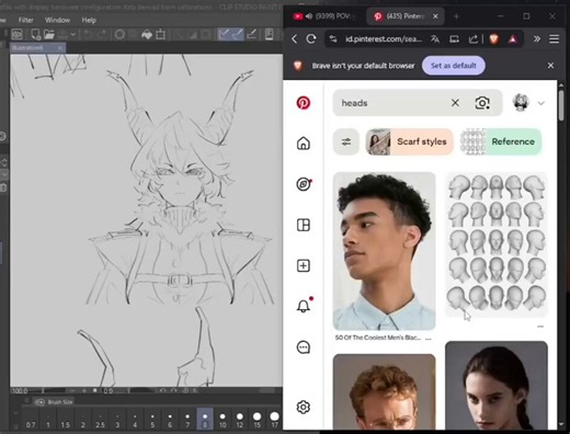 RT @mk8h_art: im not an expert at teaching someone, but if you ask how i drew head using my cube/box method, this is how i do it. i even re…