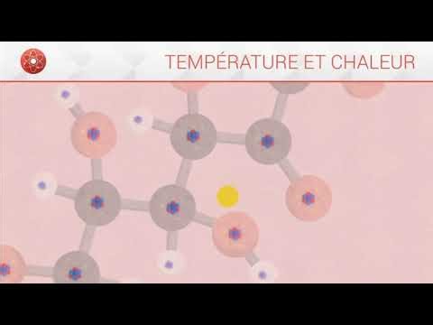 ⁣Température, agitation moléculaire et chaleur