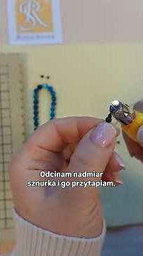 Bransoletka z kamieni naturalnych z zapięciem makramowym #bransoletka #makrama #bransoletkanasznurku
