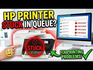 HP Printer Stuck in Queue Fix Printing Problems