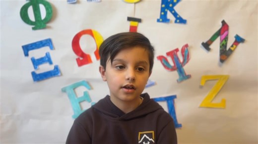 The students of our Hellenic school “Stephen and Areti Cherpelis” recite the poem "Tin Glossa mou edosan elliniko" (“They Gave Me the Greek Language.”) by Nobel laureate poet Odysseas Elytis. | St. Nicholas Greek Orthodox Shrine Church - Flushing, NY
