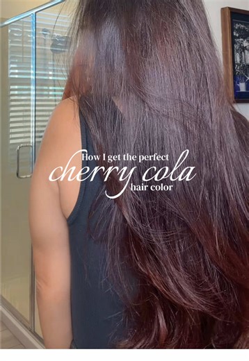 Add ‘WILLIAMS BURGUNDY’ to cart for the perfect crisp cherry cola color 🍒🥤 How to apply: Apply to damp hair for 20-25 minutes for a rich color! Apply for 10 minutes for just a spritz of color! This is semi-permanent so it will fade and wash out (approx 10 washes) * do a test strip first * #haircolormask #igk #cherrycola #brunette