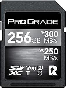 ProGrade Digital SDXC UHS-II V90 300R Memory Card (256GB)