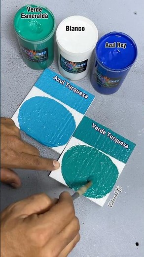 Colores Turquesa 🎨🖌️