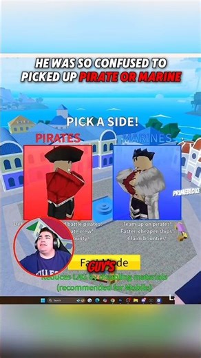 steak playing for first time blox fruit 😱☠️#bloxfruits#roblox #shortsfeed#viralshorts