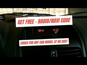 How to input radio code on Ford radios
