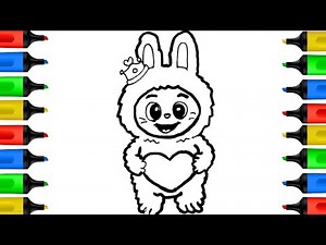 How to Draw Labubu The Monsters | Labubu The Monsters Drawing Tutorial