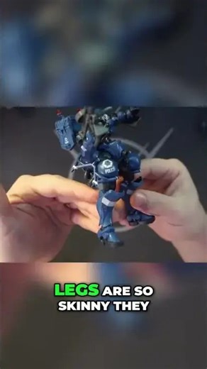 Robot legs: Why Zaku's design makes no sense?