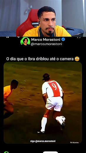 The day Ibra dribbled past even the camera.