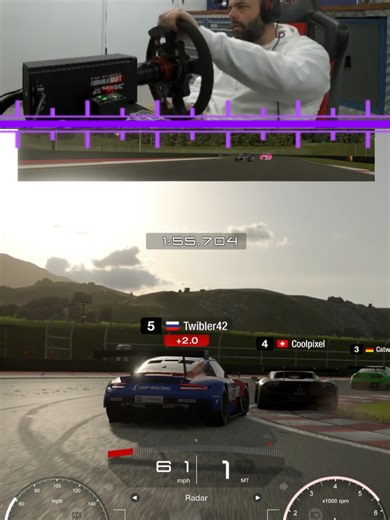 Average Daily Race Experience... 💀 Just another day trying to survive the chaos! 💀 One minute you're racing clean, the next you're apologizing for existing. Anyone else love Daily Races as much as I do? 🙃 🏎️ Subscribe to Ozzy_Racing for more Sim Racing pain! #SimRacing #DailyRaces #RacingFail #SimRacer #GamingShorts #fyp