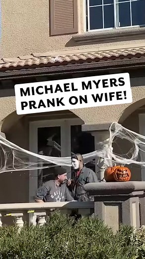 255K views · 3K reactions | Michael Myers At The Window Prank #Reels #MichelMyers #Halloween #Prank #DerekDeso | Derek Deso | Facebook