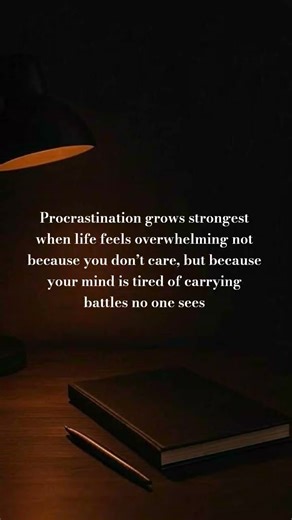 Procrastination & Motivation | A Real-Life Quote About Mental Struggles We Don’t Talk About # quotes