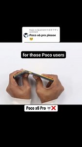 Poco X6 Pro 's bend test result #viralreelsfb #Poco #bending #Samsung #phone #testing #redmi #results #Huawei #OPPO #REALME #vivo #trendingnow #infinix #viralreelsfacebook #reelsfyp #fbreels #trendingreels #trendingreelsvideo #fypシ #reelsfb #viralpage #viralreelsシ | High Technology