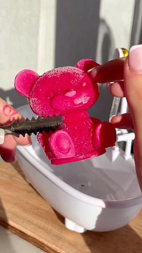 Bubble bath Pink Hibiscus & Boba 🧋🌺 #fypシ